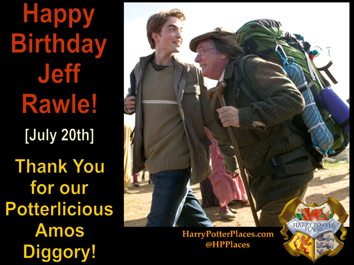Happy #HarryPotter Birthday to Jeff Rawle! @JeffRawleTV #AmosDiggory