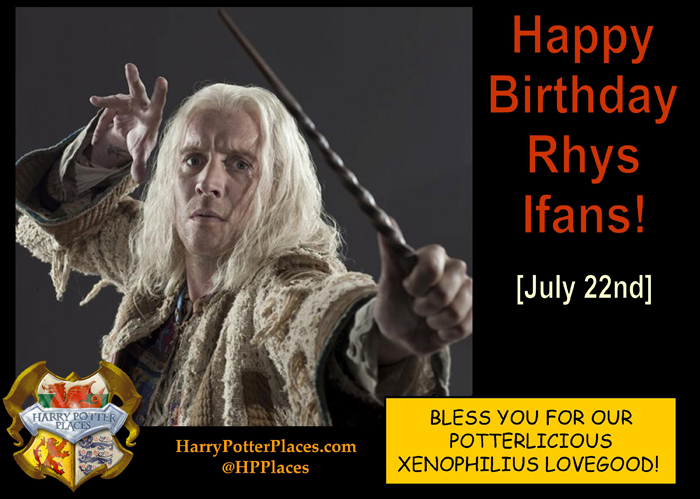 Happy #HarryPotter Birthday to Rhys Ifans! <a href="/IfansRhys/">Rhys Ifans</a> #XenophiliusLovegood