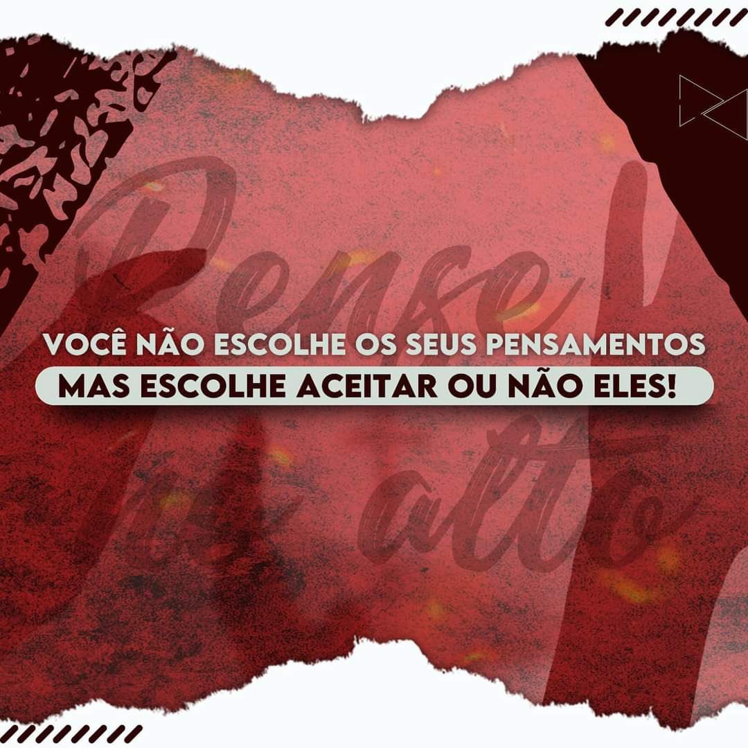 FJUCeara's tweet image. Saiba filtrar seus pensamentos, só alimente aquilo que vai te incentivar a ser melhor e que estarão ligados aos pensamentos de Deus. 💭✨

Música do dia: youtu.be/3wcDUsk5LGg 🎶🎧
.
.
.
Você consegue! 🎯🇫🇷
#jejumdedaniel #oficialfju #fjuce #pensamentos