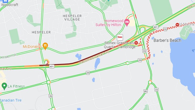 570 NewsRadio Kitchener Traffic tweet media