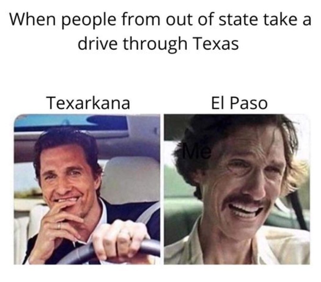Traces of Texas reader Steve Collier kindly sent this in and I really did laugh out loud when I saw it because it's the durn truth! Thank you, Steve. Super funny!
