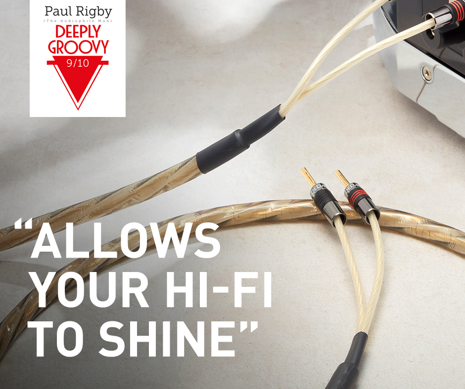 The verdict is in from <a href="/paulrigby50/">Paul Rigby</a> The Audiophile Man  on our Golden Anniversary XT speaker cables. And the vibes are 'Deeply Groovy'! 😍

"They will lower the noise and allow your hi-fi to shine." 

bit.ly/4475myd