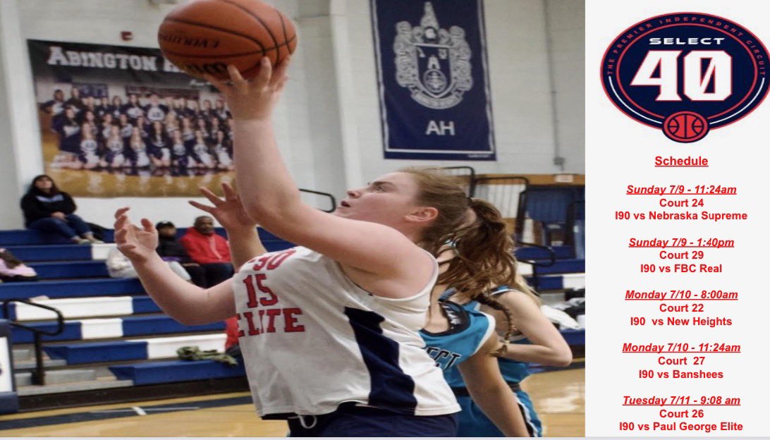 Here is my other schedule for the upcoming tournament in Louisville! Once again, i’m super excited to play!