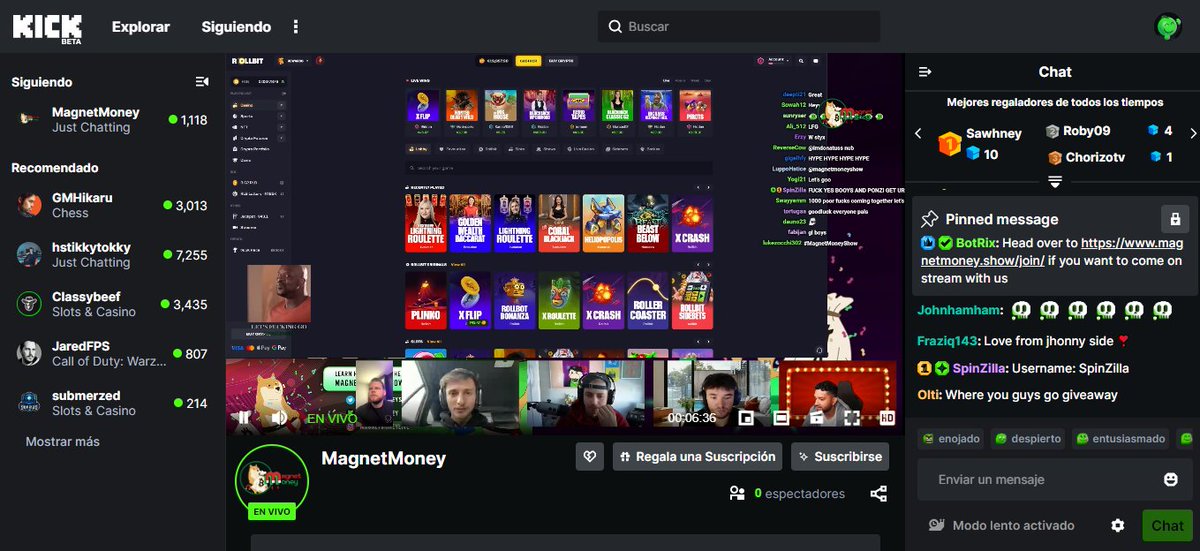 Legendary stream just started!! #magnetmoneyshow