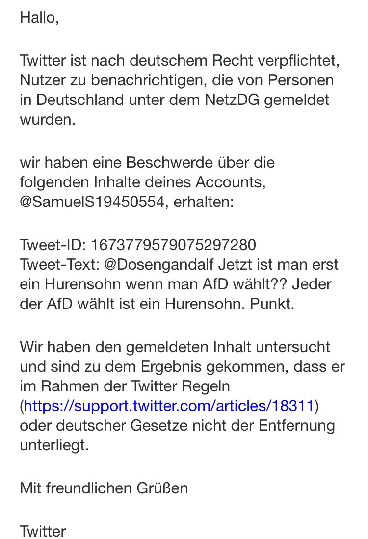 Hahahahaaa geil. Anscheinend ist irgendein Fascho wütend dass ich ihn Hurensohn nenne 😂. Was ein dummer Hurensohn😂😂