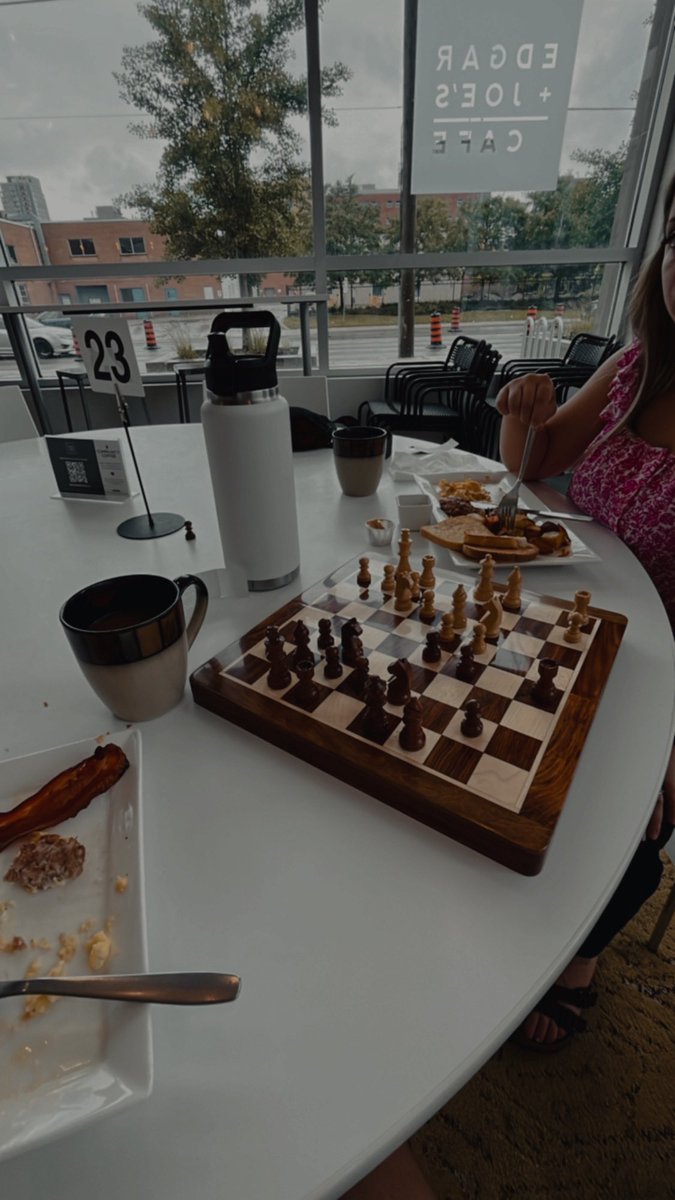 Not a bad holiday Monday breakfast. #chesspunks
