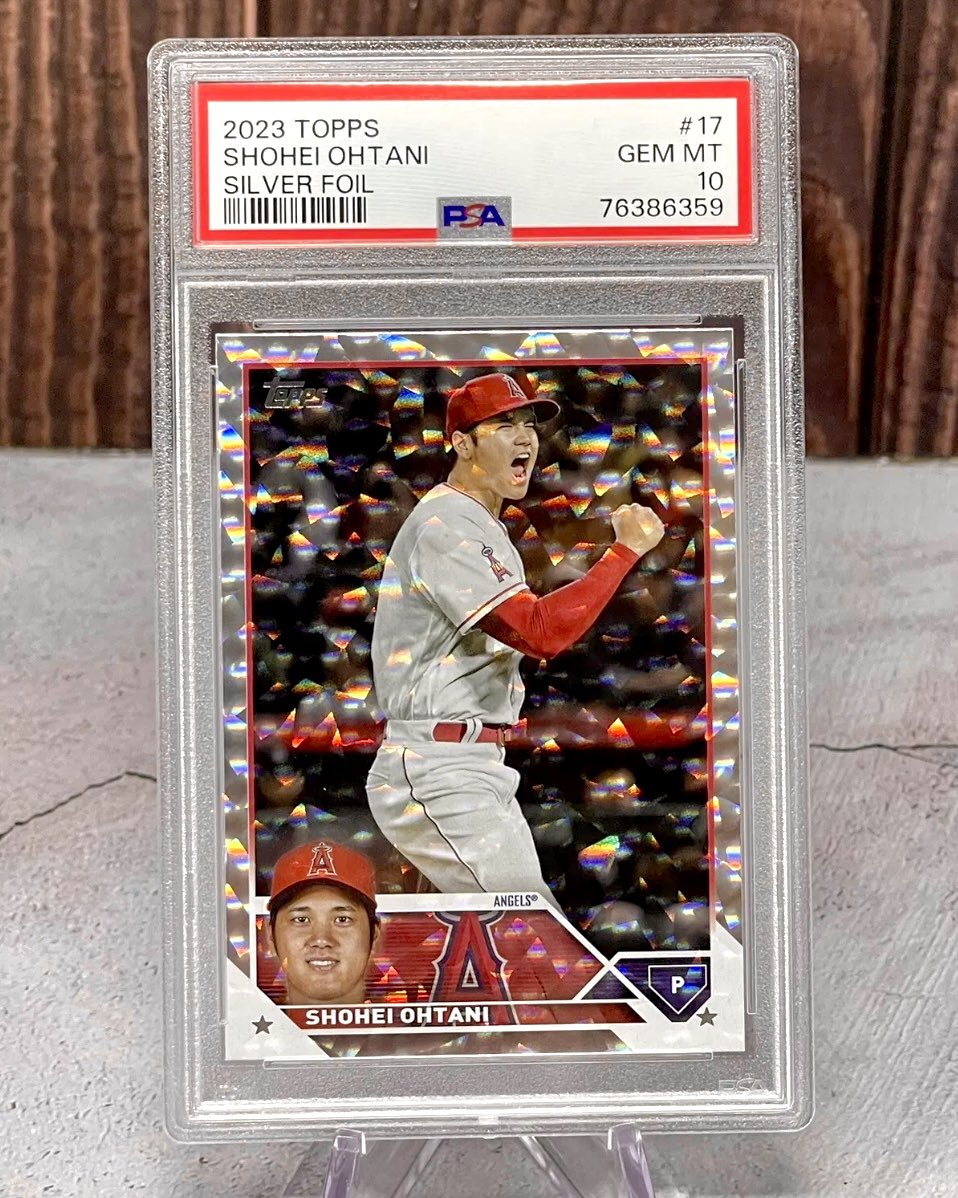gurucollects's tweet image. I’m giving away this PSA 10 Shohei Ohtani card for FREE!

TO ENTER:
Just like this tweet &amp;amp; follow me!