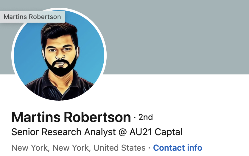 AU21 Capital tweet media