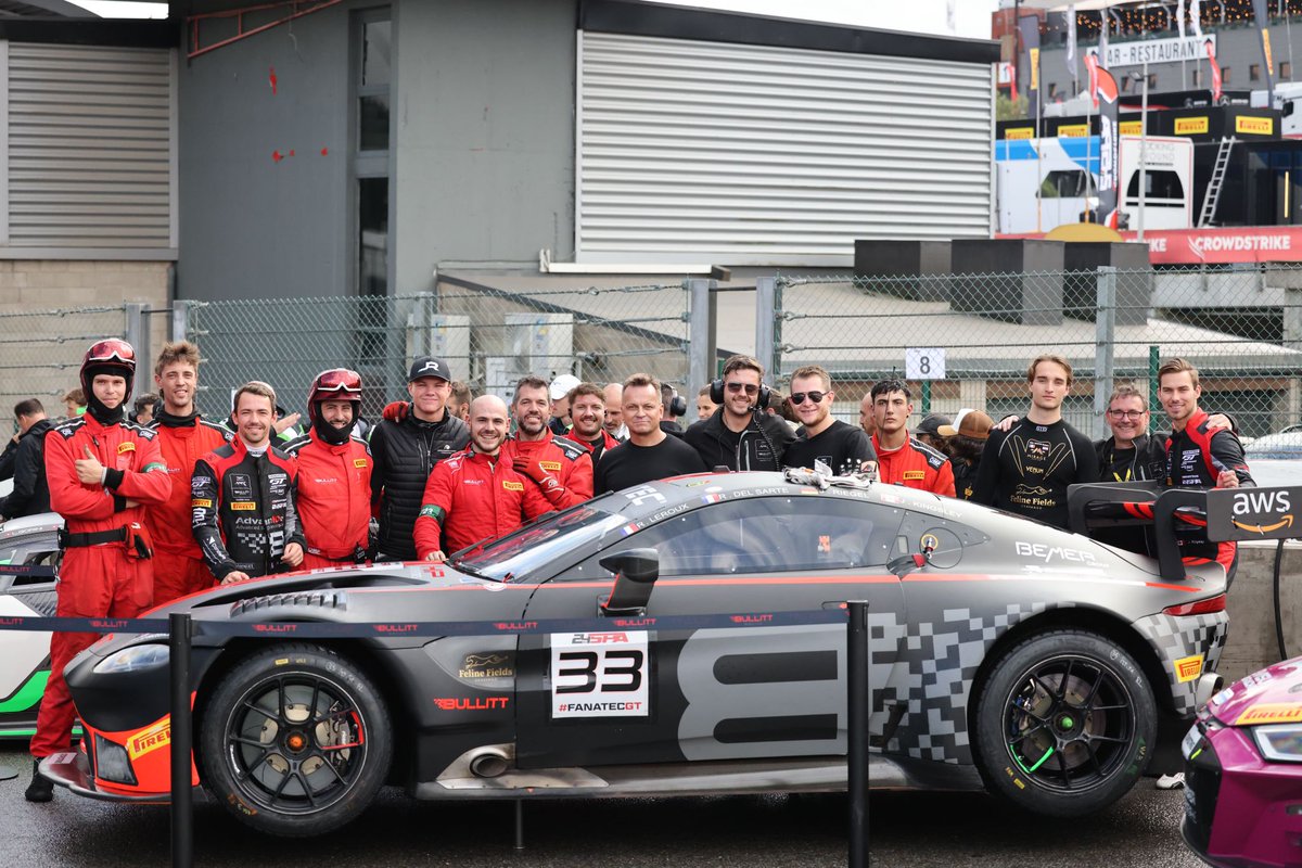 Never letting heads drop from previous hardships on track, <a href="/Bullitt_Racing/">Bullitt Racing</a> <a href="/AMR_Official/">Aston Martin Racing</a> complete their first <a href="/24HoursofSpa/">CrowdStrike 24Hours of Spa</a> on something of a high!
Bullitt Racing overcomes previous adversity to finish Crowdstrike 24Hrs of Spa at first attempt.