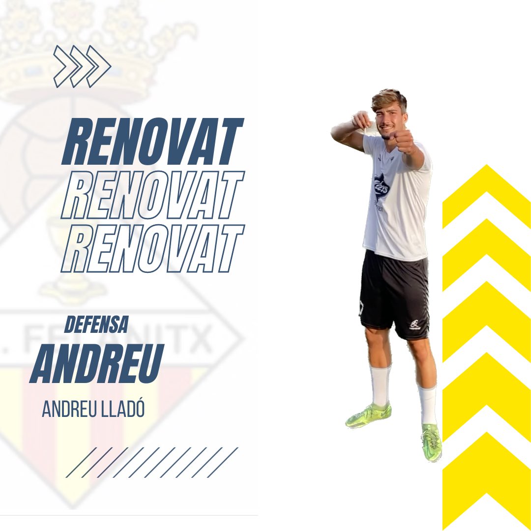 cefelanitx's tweet photo. 𝗥𝗘𝗡𝗢𝗩𝗔𝗖𝗜Ó!
🤝 Seguim sumant efectius!
👉 Andreu Lladó
⚒️ Fortalesa, lluita i potencia per la defensa.
#vamosfela #projecte2023/24 https://t.co/nZCTa79ajI