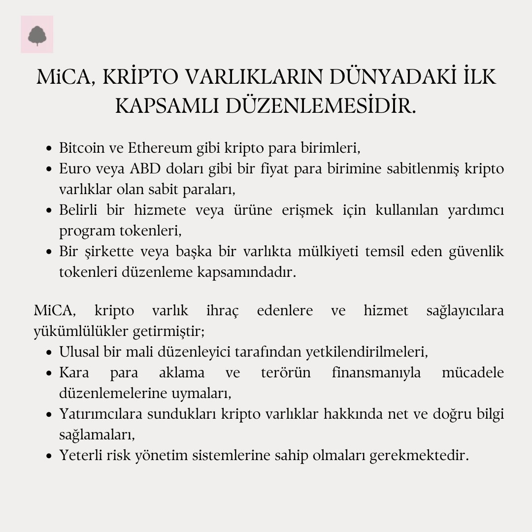 SmartlexTR's tweet photo. AP tarafından Nisan'da kabul edilen ve kripto varlıklara ilişkin Dünya'da ilk kapsamlı düzenleme olan #MiCA (Market in Crypto Assets Regulation) Avrupa Birliği Resmi Gazetesi'nde #OJEU yayımlandı. 2024 yılı Haziran'dan itibaren uygulanması bekleniyor. #cyrptoassets #kriptovarlık https://t.co/O4vOhSCM4Q