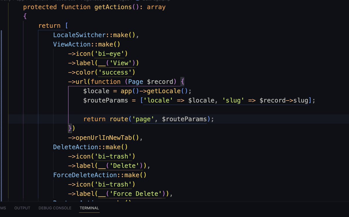 devhoussam1105's tweet image. #filamentphpv2 #laravel10