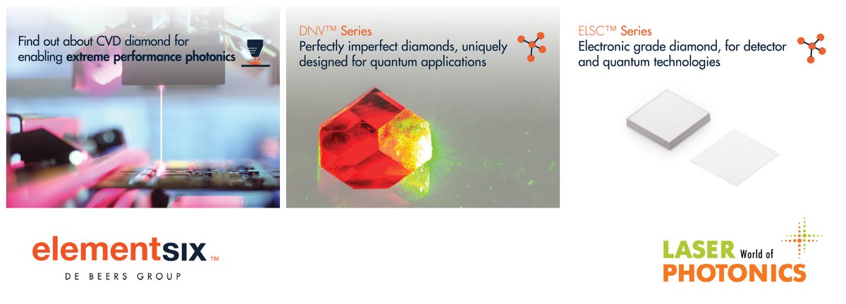 ElementSix_'s tweet photo. Thank you for joining us at @PHOTONICSWORLD & World of Quantum 2023 last week! ππ
We hope you enjoyed the event as much as we did and we look forward to seeing you again next year!
#LASERWorldOfPHOTONICS #WorldofQuantum #CVDdiamond #ElementSix https://t.co/LSE3ZlQPfZ