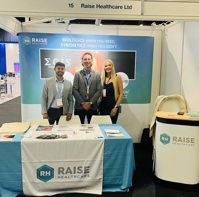 Enjoyable Day 1 at #ACPGBI2023! Great to catch up with Surgeons from across the UK and beyond re our Biologic and Synthetic Hernia Solutions. #innovationinsimplicity #hernia #colorectal