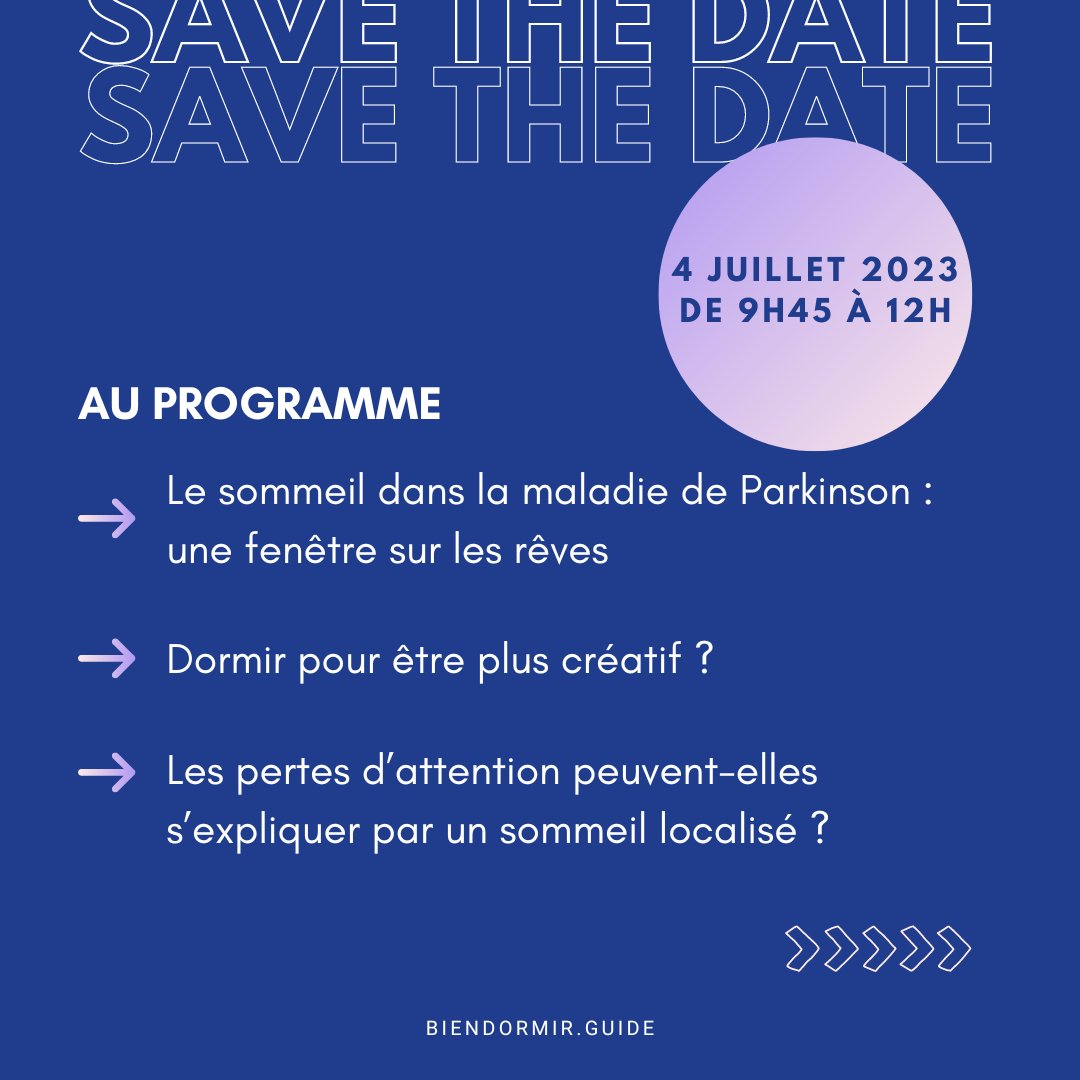 💤Vous êtes curieux à propos du sommeil et de ses mystères ? Ne manquez pas la conférence sur le sommeil par l'<a href="/InstitutCerveau/">Institut du Cerveau - Paris Brain Institute</a>  le 4 Juillet 2023 de 9h45 à 12h ! 🧠🔬 Rendez-vous sur leur chaîne YouTube pour visionner cette conférence !
#sommeil #sleep #santé #biendormir #dormir