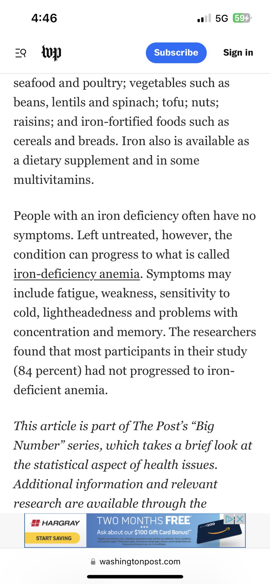 Shematologist, MD on X: Actually @washingtonpost, patients w