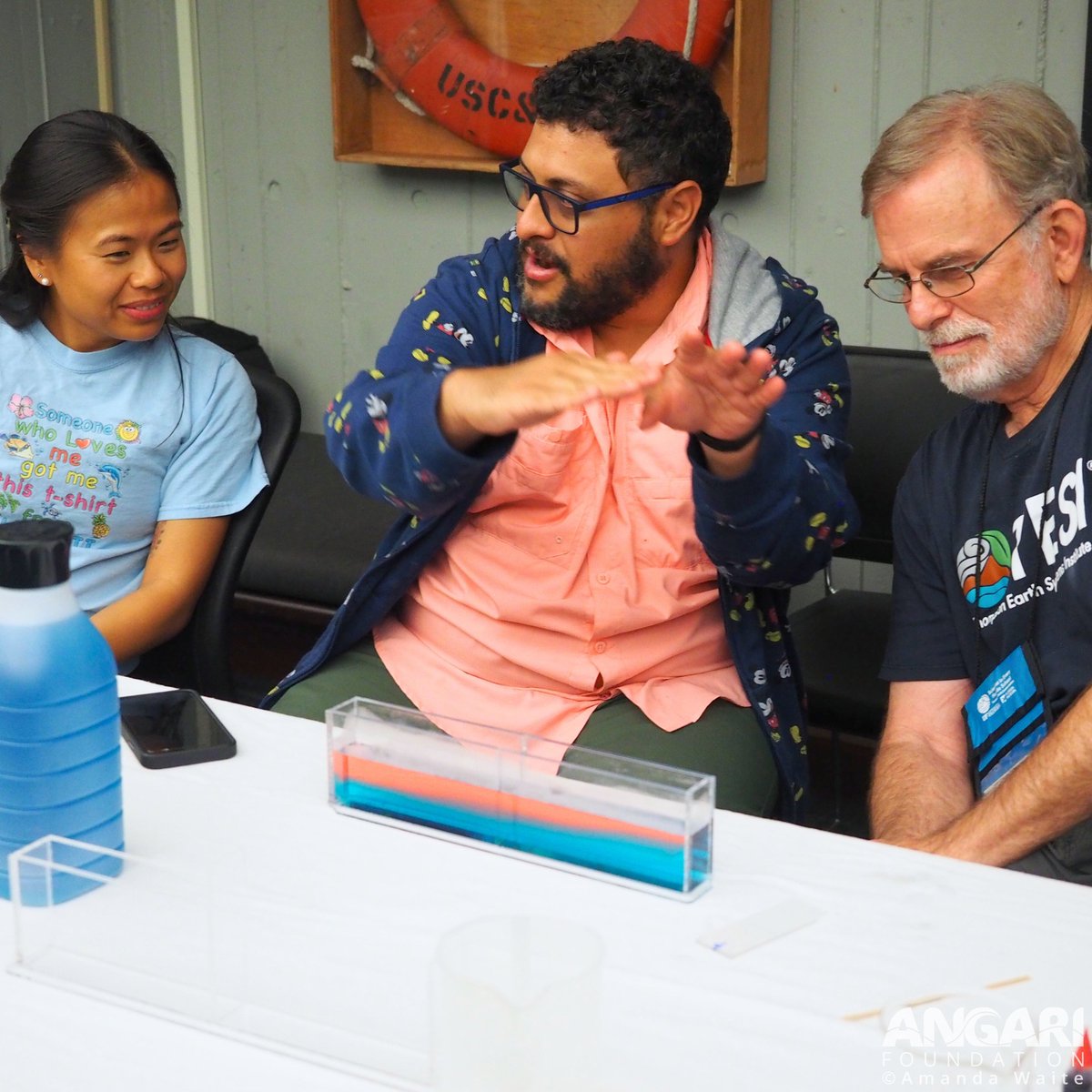 ANGARIocean's tweet photo. 2 weeks ago, we had the pleasure of supporting @UFEarthSystems' Immersive #Environmental #Education Wkshp for @MDCPSSTEAM #teachers. In addition to a #CoastalOceanExplorers expedition onboard #rvANGARI w/@FIUCASE, the teachers explored environmental issues around #Miami! #SEFS305 https://t.co/Xbg8oTN7dr