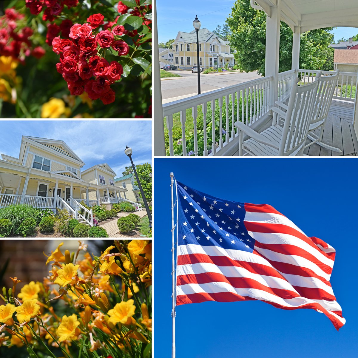 Wishing everyone a happy and safe 4th of July. 
– Your Friends at the Grant Street Inn 
#4thofjuly #boutiquehotel #historicalhotel #grantstreetinn