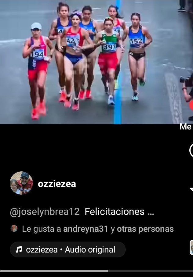 Pasaje de la media Maratón de los JCAC de San Salvador. Allí vemos a la venezolana Joselyn Brea quien se alzará con la medalla de oro...