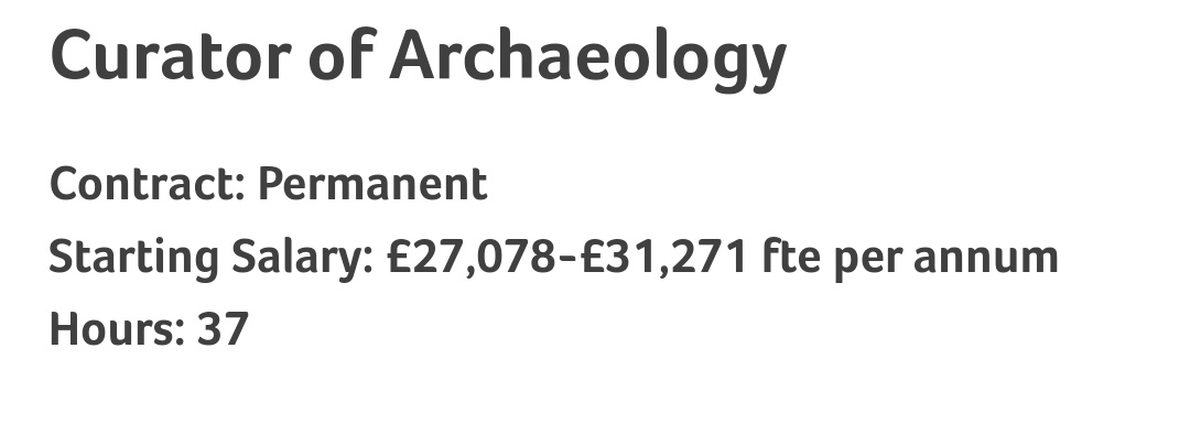 Fancy working with a world-class archaeology collection <a href="/YorkshireMuseum/">Yorkshire Museum</a>? Come and work with us. Details - yorkmuseumstrust.org.uk/about-us/our-p…