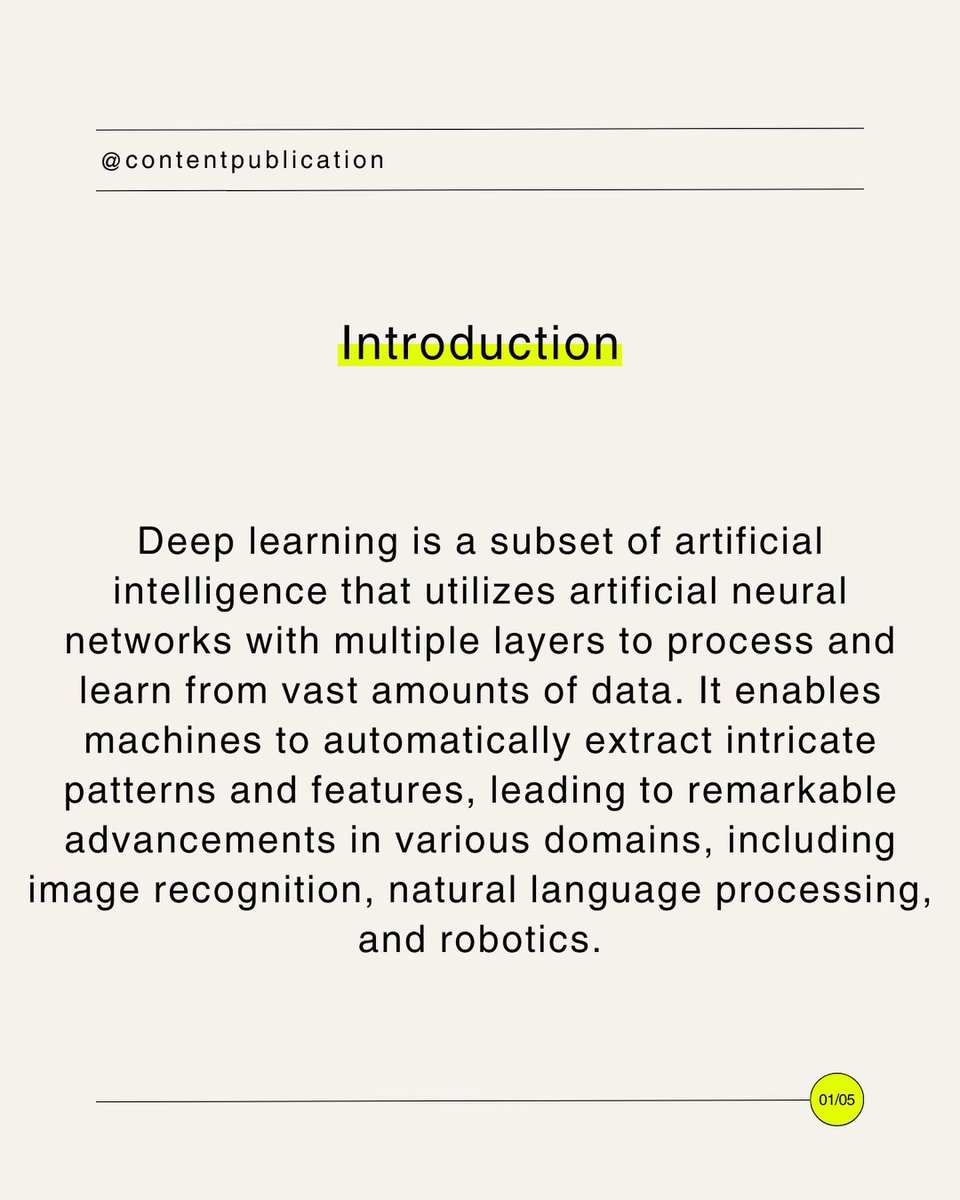 content_pub's tweet photo. An Overview of deep learning #contentpublication #artificalintelligence #ai #DeepLearning #aiforbusiness https://t.co/mYUW40kCw6