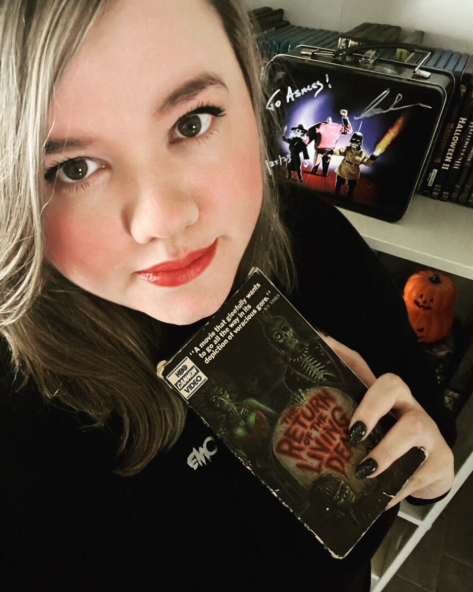 Happy Return of the Living Dead Day!! I’ll be joining our watch along via VHS because I’m extra like that. Don’t forget to press play at 5:30 pm est time and join us using #MutantROTLDDay to tweet along. I’ll be hanging in Discord voice chat for those that want to join.