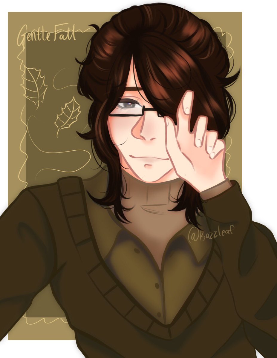 bazzleaf's tweet image. finally finished this wip!! drew chester since i really enjoyed the demo to #gentlefall by @Isattt_ !
consider this a gift from one indie game dev to another &amp;lt;3