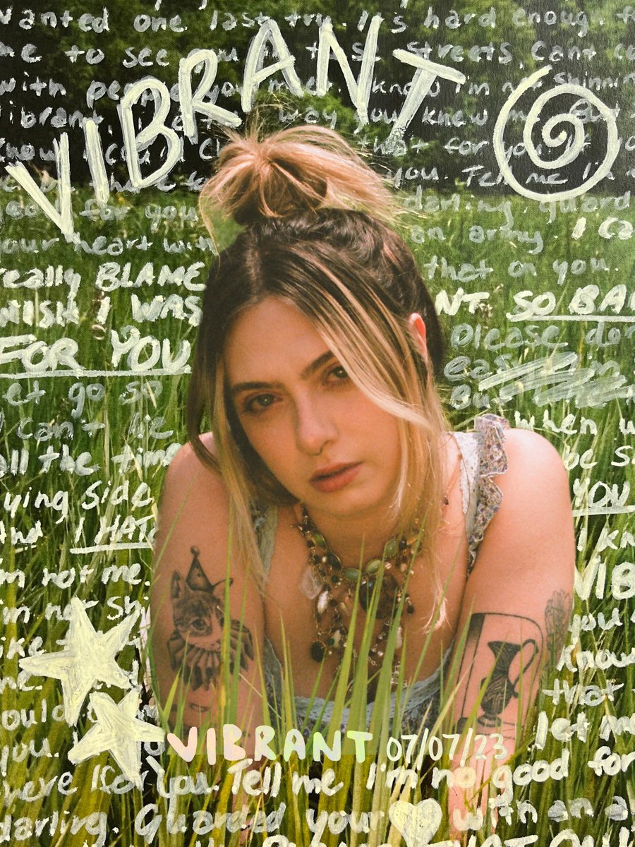 After 4 years of keeping my head down and being creative, I’m finally ready to share this new era of music with you🤲🏼 My new single 𝑽𝑰𝑩𝑹𝑨𝑵𝑻💧 drops this Friday!!! it’s the first little piece of my upcoming album ‘Mosaic’. So proud of the work that went into this❤️