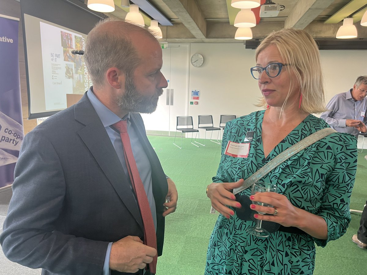 LukePollard's tweet photo. Plymouth is a cooperative and social enterprise powerhouse but we donโt always shout about it. Thatโs why tonight it was great to hear Hannah from @nudgecommunity speak to @jreynoldsMP at a @CoopParty event in London about their transformative work on Union Street. https://t.co/xFrvf2cppf