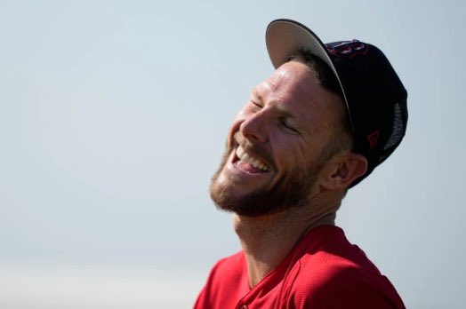 rare photo of chris sale laughing RT or receive 5 years of bad luck forever