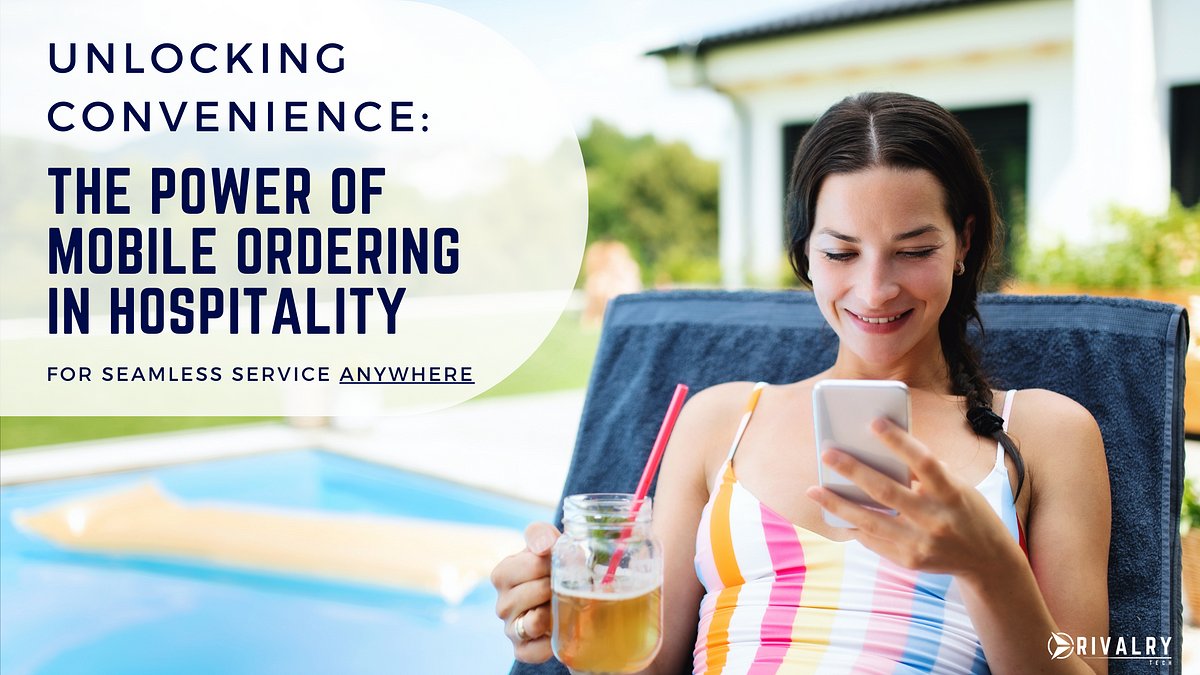 Unlocking Convenience: The Power of Mobile Ordering in Hospitality for Seamless Service Anywhere bit.ly/46xC5yi

#innovation #tech #technews #mobileordering #SaaS #hospitality #resorts #hotels #leisure #vacation #customerservice #guestexperience