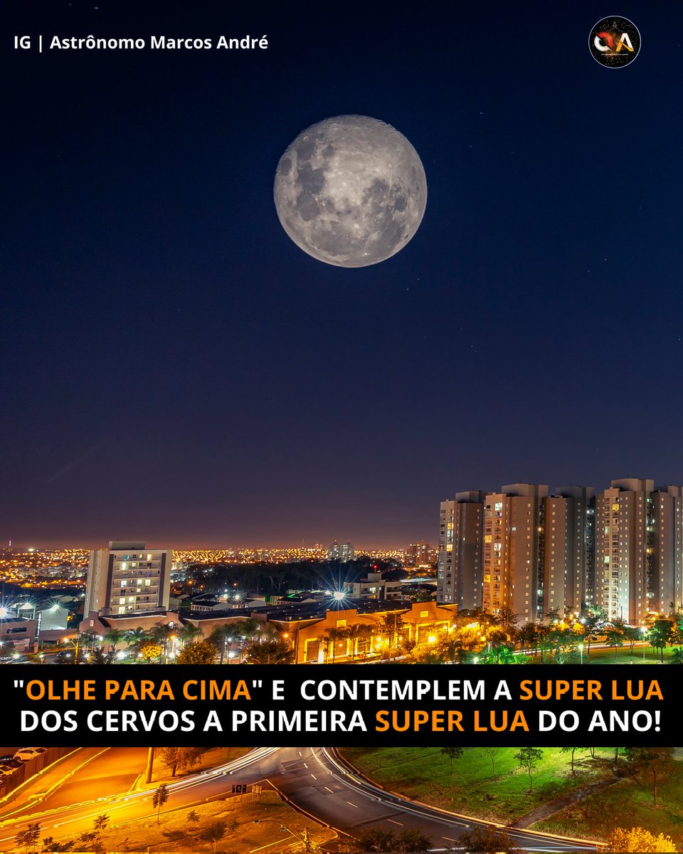 OA_Astronomy's tweet photo. Por que esta Lua é chamada de Super-Lua dos Cervos?

De acordo com a Nasa, a a Superlua dos Cervos é assim chamada porque o fenômeno coincide com o nascimento dos novos chifres dos cervos machos, que passam a emergir nas testas dos animais no início do verão do Hemisfério Norte. https://t.co/nHzqhgE61v