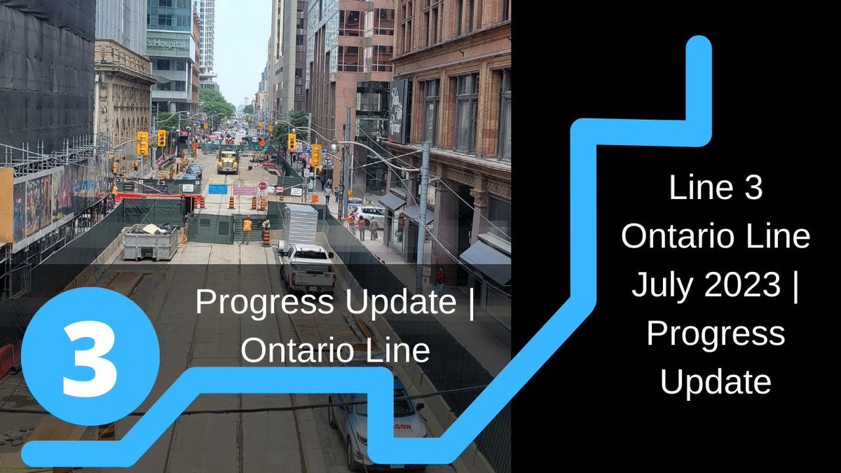 Construction of Toronto's Ontario Line subway is well underway, check out the progress in my latest video youtu.be/N6K4njJid5w