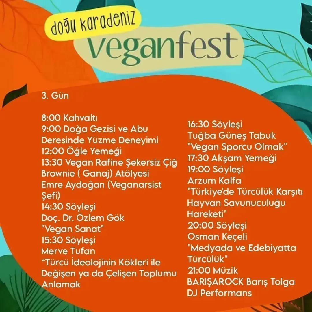 k2haber's tweet image. 🌱 Doğu Karadeniz #Vegan Festivali İçin Geri Sayım Başladı!

🌿 Hayvan haklarına dair farkındalık yaratmayı amaçlayan Fındıklı vegan festivali, tamamen gönüllülükle, dayanışmayla ve ortak bütçeyle yürütülüyor.

Detaylar #K2TV'de 👇
🔗k2haber.com.tr/dogu-karadeniz…