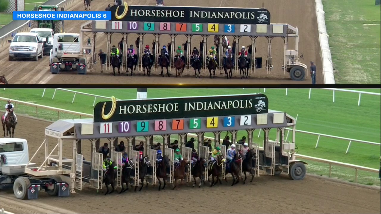 TVG on Twitter "2 SHAKIN IT UP BABY (43) comes flying up the rail