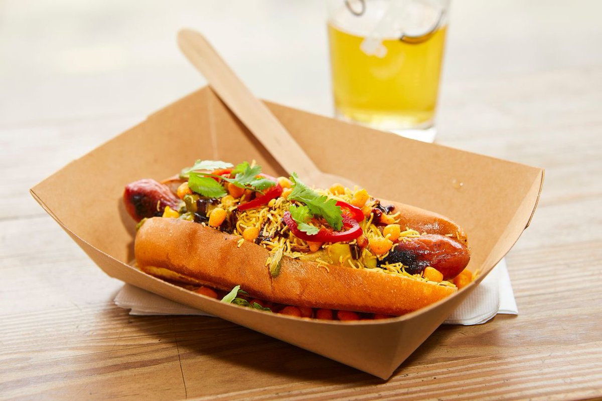 Hot dogs are vehicles for endless interpretation from regional to immigrant inspired versions. 

Here’s 3 hot dog recipes that raise the game this July 4 &amp; thru the summer.

- Sisig hot dog 
- LA Street Dog 
- the Corn &amp; Poblano Chaat Dog
wsj.com/articles/resta…