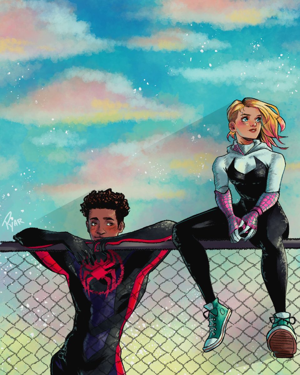 it's never too late to draw 'em
#AcrossTheSpiderVerse #MilesMorales #GwenStacy
