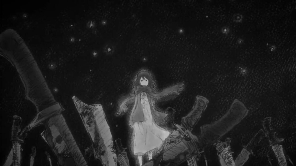 serotoninhits's tweet photo. The Angel / Devil dichotomy between Mikasa Ackerman &amp; Eren Yeager is one of my favorite aspects of Attack on Titan https://t.co/ifPxfzHBB9