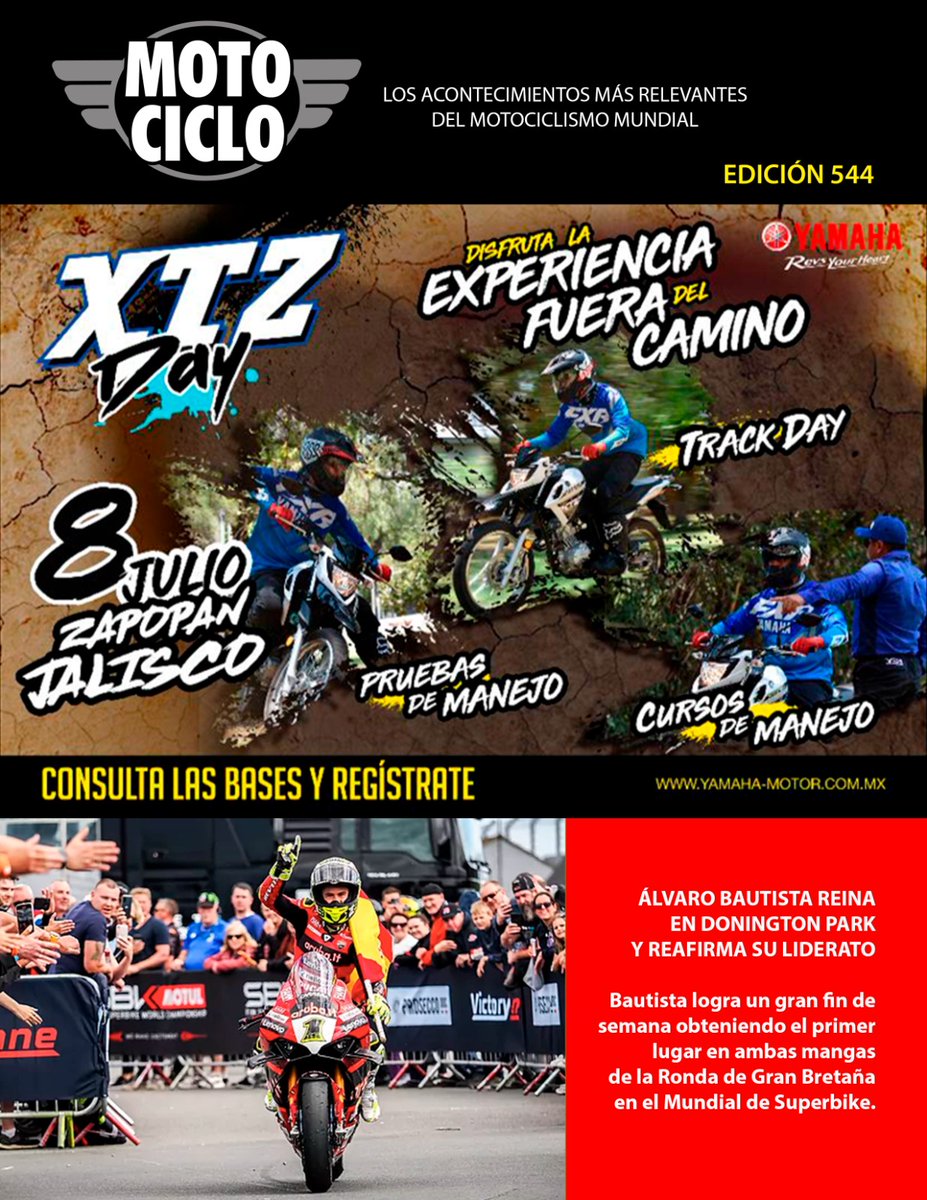 expomotonews's tweet photo. Entérate de las novedades más importantes del mundo de las dos ruedas en MOTOCICLO MAGAZINE 543, en esta edición no te puedes perder todos los detalles de la nueva agencia de Royal Enfield.
https://t.co/4HDdB1qgj5
#expomoto23 #Guadalajara #CDMX #zonacustom #motooutlet #ExpoMoto https://t.co/mKpbaLKCHa