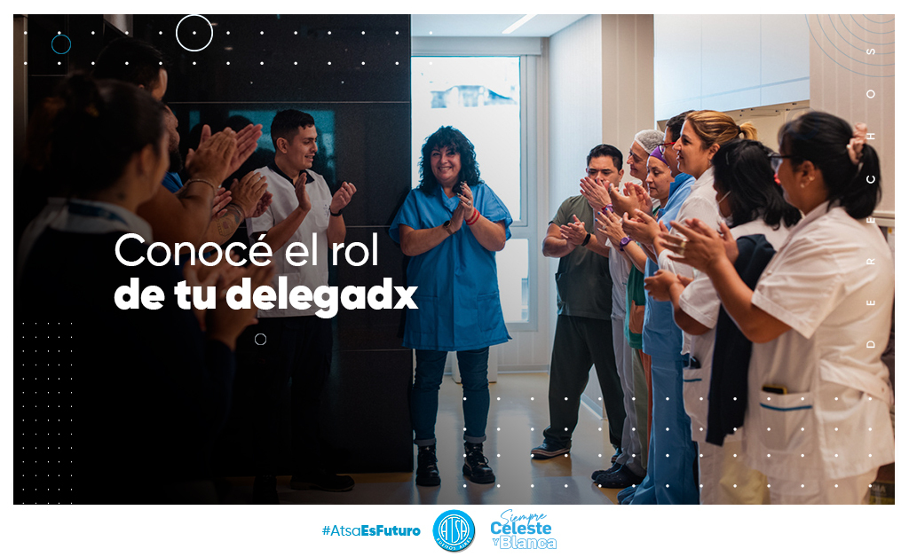 AtsaBsAs's tweet photo. Compa, Sabías que tu delegadx asume el compromiso de defender tus derechos y el de tus compañerxs 🙌 además de velar por sus condiciones laborales ❓ https://t.co/0c7VVmhqx4