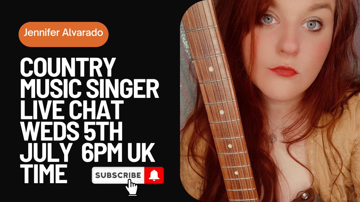 FemaleSpotlight's tweet photo. hey guys this weds we chat to talented country singer Jennifer Miller Alvarado join us live , subscribe now, ,#AbhishekMalhan #Celebrity #entertainment #GoodNightMovie #samoe joe #music ,https://t.co/1TE4sxF9Wh https://t.co/XFkj5y1vhQ