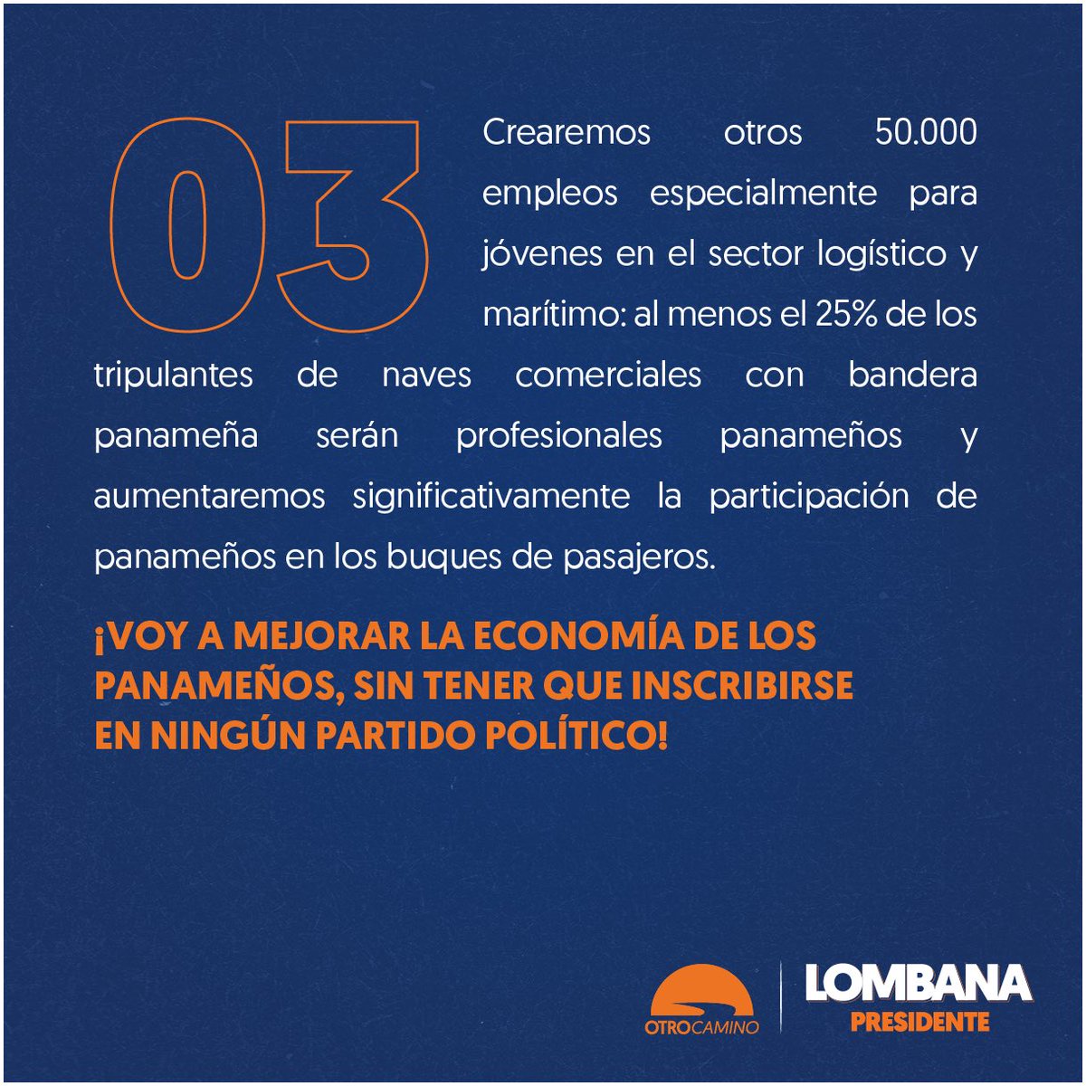 RicardoLombanaG's tweet photo. Si queremos pensar en progreso, tenemos que pensar en las oportunidades para los jóvenes. Estas son mis propuestas para generar empleo. #lombanapresidente #seguimos https://t.co/FcjedJwdPX