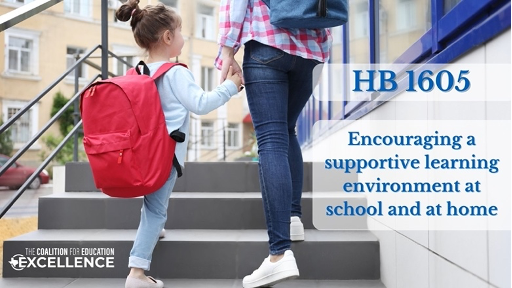 Studies show that parental involvement in their child’s education improves academic results. #HB1605 establishes a parent portal to encourage a supportive learning environment both at school and at home. #HQIM #TXED #texasschools #txedu