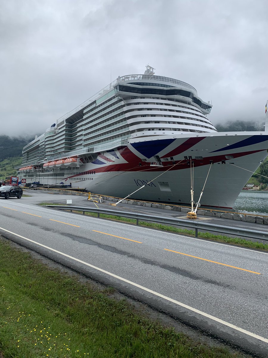 Mickysindall's tweet photo. Had a fantastic week on P&amp;O IONA. Last week. Fjords were spectacular. https://t.co/2SxTHgQAxj