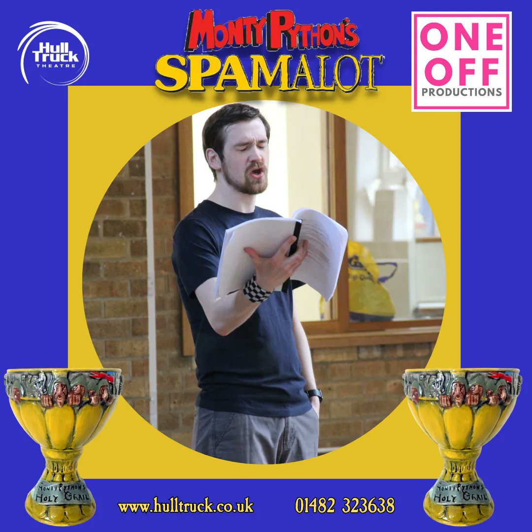 nommcc's tweet photo. 👉MEET THE CAST👈
The hopeful, yet frilly Prince Herbert loves to sing but pines for love in his tower where he is being kept by his strict father.
Find out if he finds his true love, get your tickets to see @OneOff_Hull  #spamalotmusical at @HullTruck

👉https://t.co/FjMljzNVK3 https://t.co/eFcDIxEkUu