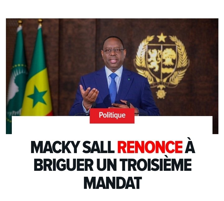 PM24M's tweet photo. Wa Sénégal #ndéwéneul gui gneuw na après Tabaski. 
Très sage décision Mr le Président @Macky_Sall
Le Sénégal 🇸🇳 est au dessus de tout
Merci ! https://t.co/HZboyqrx0C