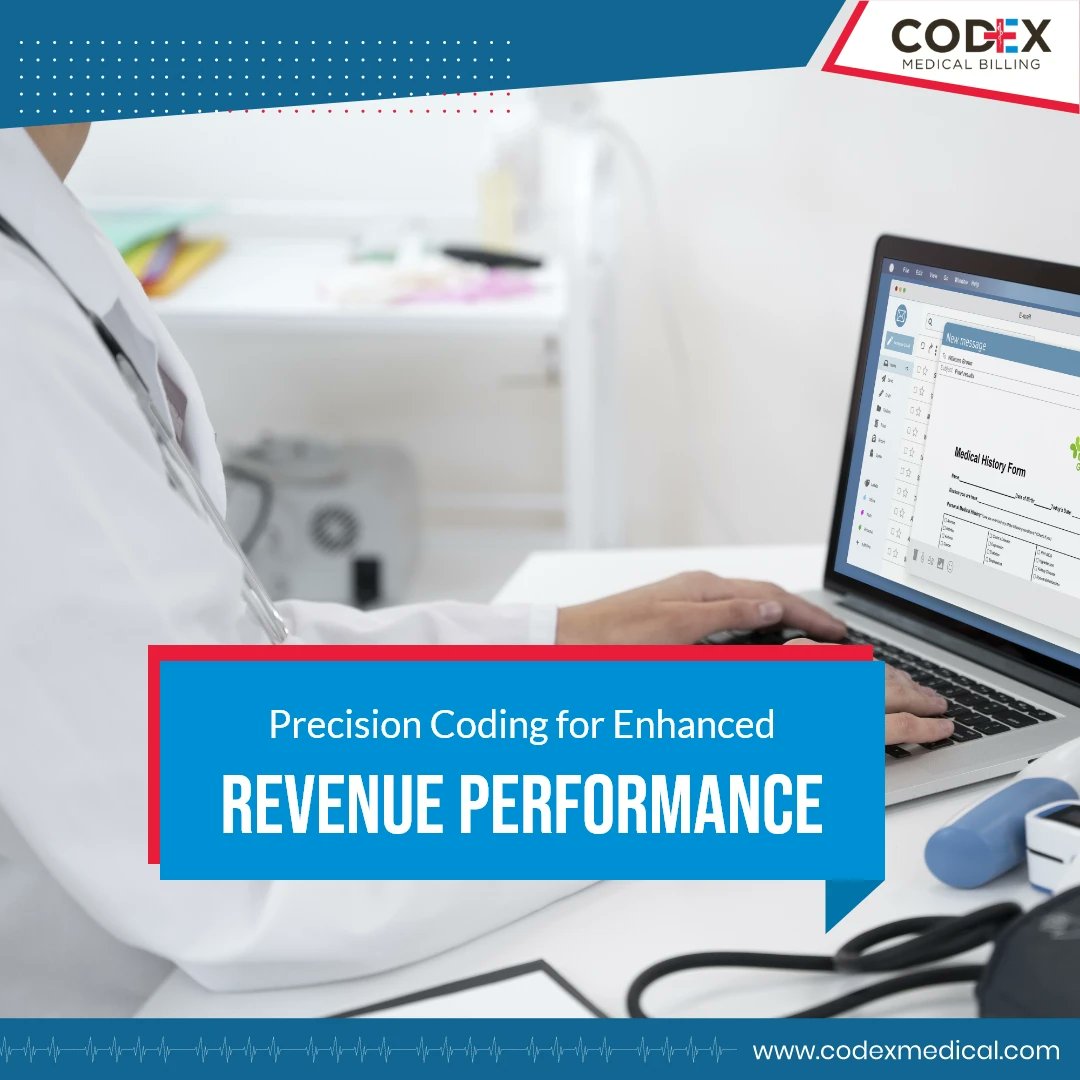 Codexmedical's tweet image. At Codex, our expert coding services will empower your practice with proper code selection, compliance adherence, and optimized reimbursement.
Learn more: codexmedical.com
Or Call NOW for a #FREECONSULTATION: (800) 886-5727
#PrecisionCoding #RevenueManagement