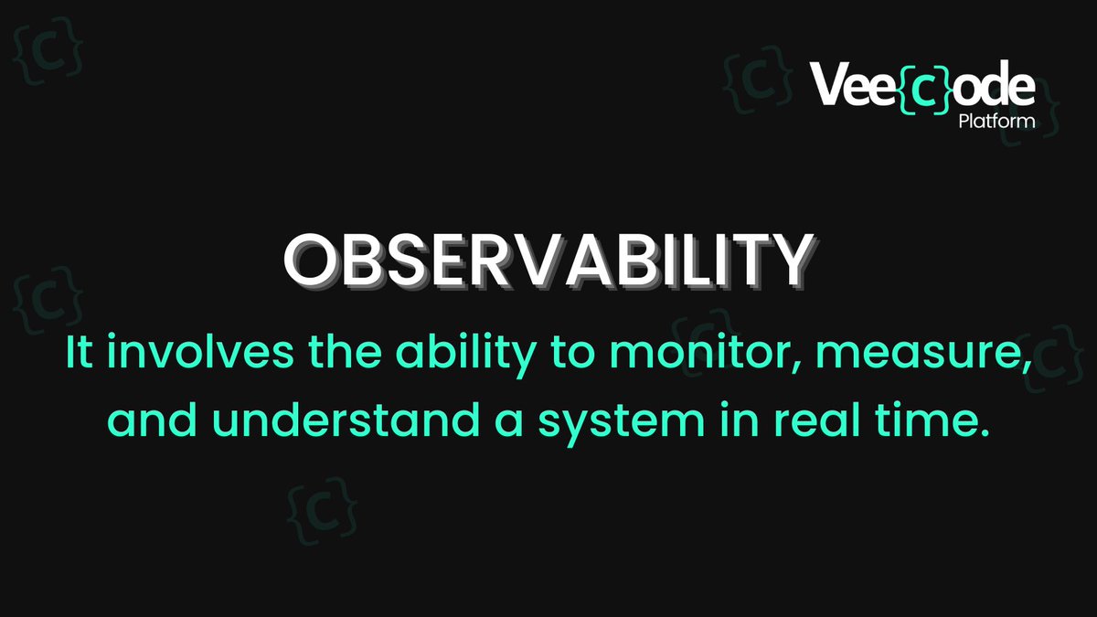 veecodeplatform's tweet image. Through our tool, DevPortal, the VeeCode Developer Platform provides advanced platform engineering observability capabilities that allow you to identify trends, patterns, and errors and analyze data in real time.
platform.vee.codes