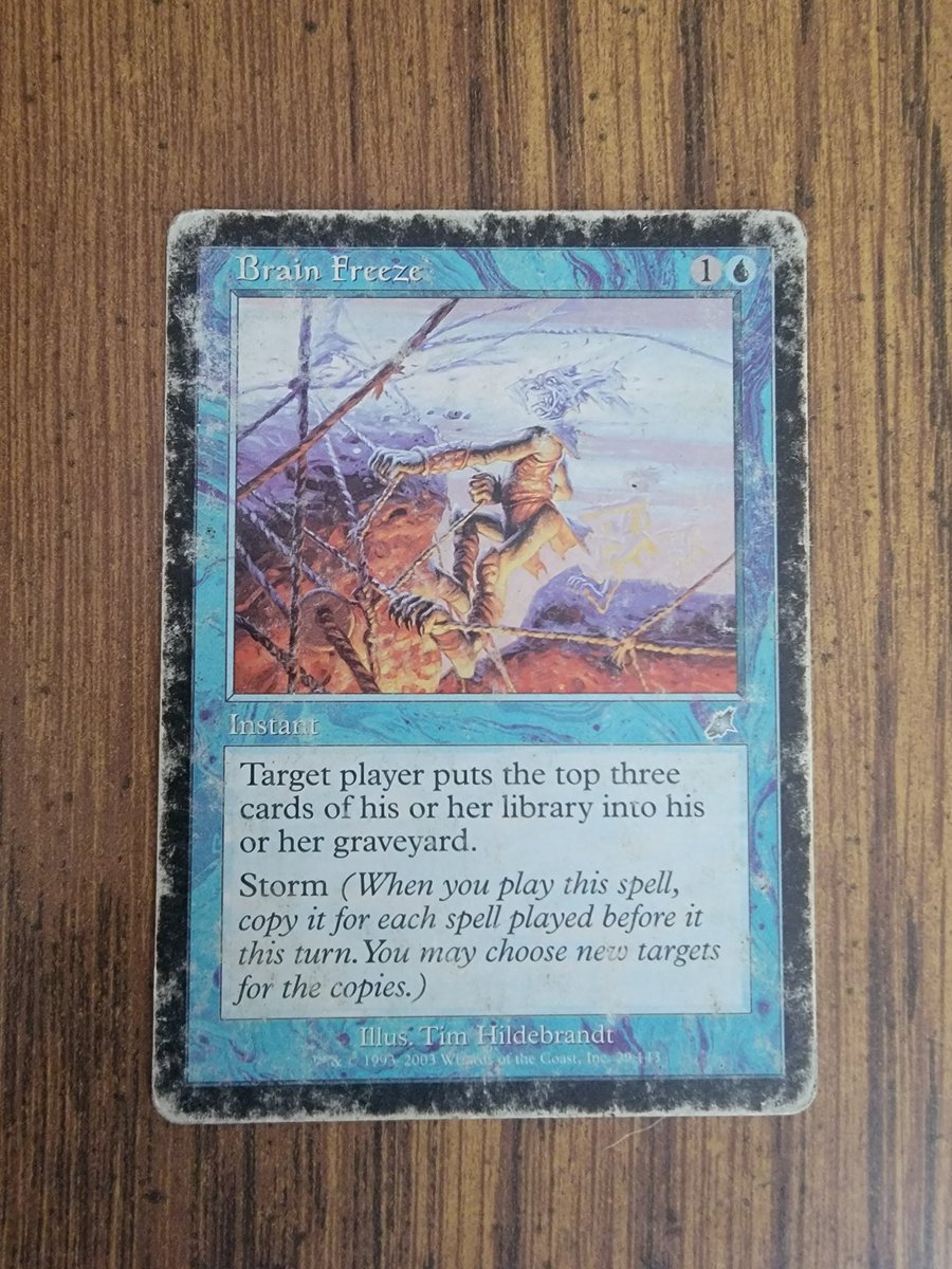 No joke - I kinda love ordering damaged cards from TCGPlayer and getting stuff like this