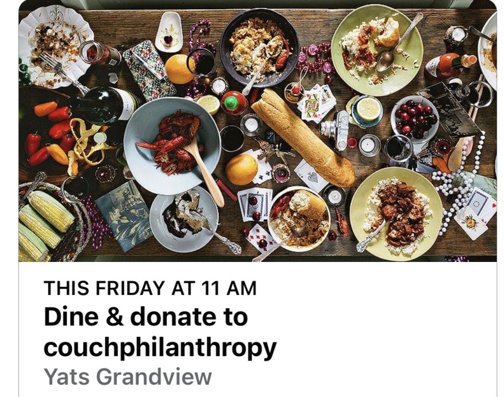 YATSGRANDVIEW's tweet image. Starting Friday July 7, we will have First Fridays with @couchphilanthropy as we donate 15% of in store sales to this worthy organization that’s helping Central Ohio through crowdfunding! See ya Friday #ingrandview #5xnw #columbusohio #feedyoursoul #asseenincolumbus #cbuseats